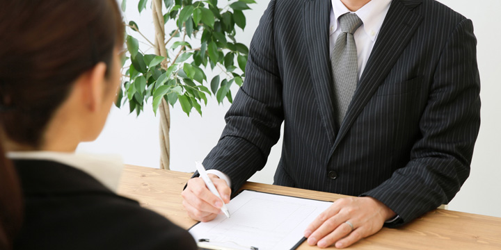 面接で気を付けること